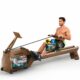 Wenoker Foldable Water Rowing Machine with Bluetooth App & Monitor, 350LBS Capacity product image