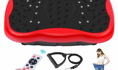 Pofart Vibration Plate Exercise Machine with Resistance Bands product image