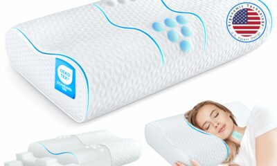 zibroges Adjustable Memory Foam Cervical Pillow Queen Size product image