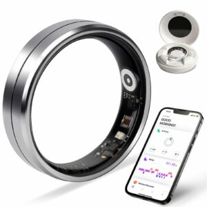SHGMEET Smart Ring Health Tracker with Heart Rate Monitor