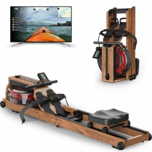 JOROTO MR280 Foldable Water Rowing Machine with 400LBS Capacity