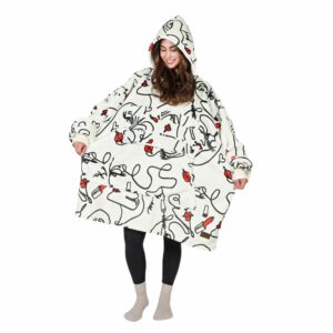 Tirrinia Oversized Wearable Blanket Hoodie (One Size)