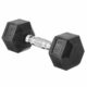 Amazon Basics Rubber Hex Dumbbell 15-Pound Hand Weight product image