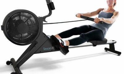 SereneLife Smart Rowing Machine with Magnetic Resistance and App product image