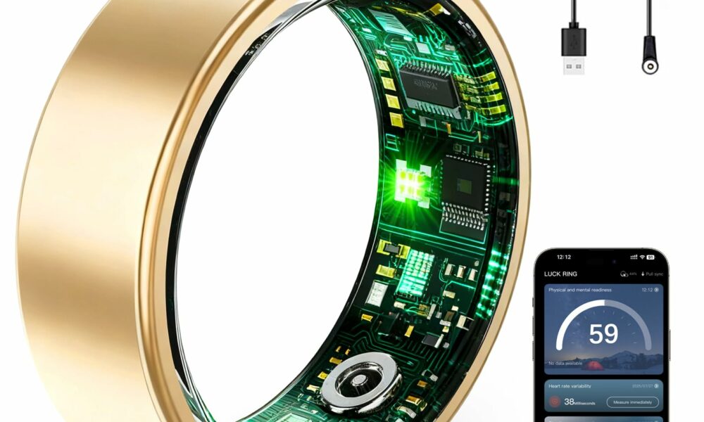 VAMOTRA Smart Ring Fitness Tracker with Heart Rate & Sleep Tracking product image