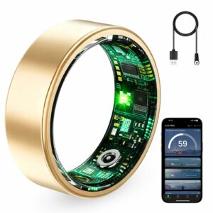 VAMOTRA Smart Ring Fitness Tracker with Heart Rate & Sleep Tracking