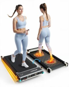 FUNRAY Walking Pad Treadmill with Incline and Foot Massage