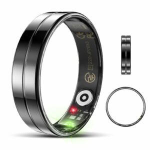 Emerhome Smart Ring 9# Activity Tracker with Heart Rate Monitor