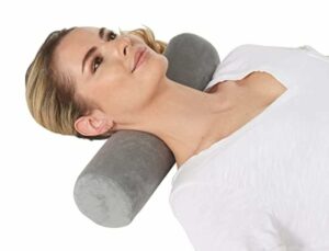 AllSett Health Firm Cervical Neck Roll Pillow 17x4-Inch
