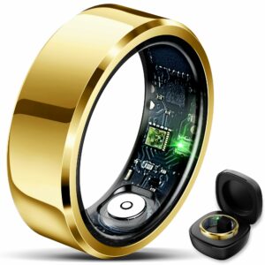vvituaC Smart Ring Fitness Tracker with Blood Pressure & Heart Rate Monitor