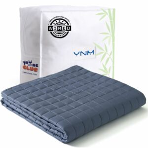 YnM Cooling Weighted Blanket 15lbs 60x80 Inches