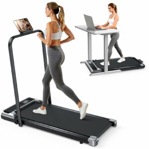 AoraPulse Portable Folding Treadmill 300 LBS Capacity