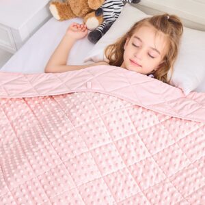 yescool 5-Pound Weighted Blanket 40x60-Inch Twin Size