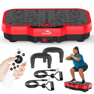 Zoomsnail Vibration Plate Exercise Machine 8000/min 400-Lbs Capacity