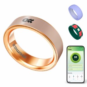 MOMAX 1-Sense Soul Haptic Smart Ring AI Fitness Tracker