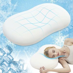 AIRSKY M1 Low-Profile Memory Foam Pillow (Side Sleeper)