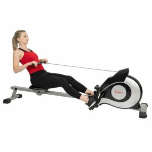 Sunny Health & Fitness SF-RW520084S 8-Level Magnetic Rowing Machine