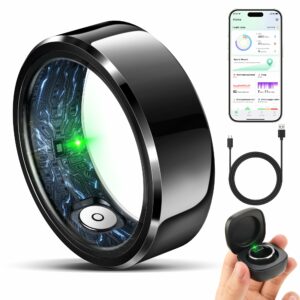 RIFESI Smart Ring Fitness & Sleep Tracker with Heart Rate
