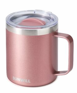 SUNWILL 14 oz Insulated Tumbler with Lid