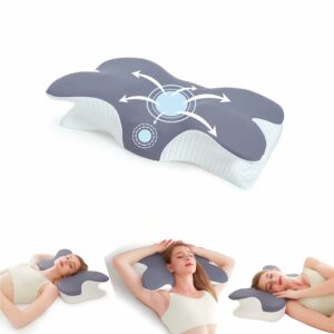 Saphiri Shopping Ergo Ultra Cervical Neck Pillow Orthopedic Memory Foam