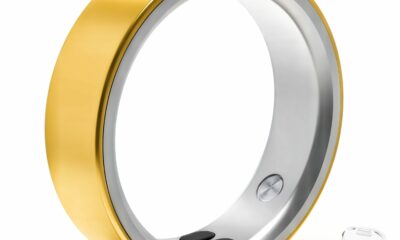 Smart Ring for Women Men,Sleep Tracking Wearable,Valentines Day Gifts,Fitness Tracker Ring with Step/Heart Rate/Blood Oxygen/Distance/Calorie,Clock Vibration,5ATM Waterproof, iOS&Android(Gold 9) 9 Modern Gold product image