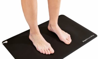Puregrounding™ Grounding Mat 16" x 24" for Sleep, Pain Relief, Anti-Inflammation, Mood, Indoor Grounding, Conductive Carbon product image