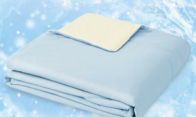 Style Quarters Cooling Comforter Queen Size, Lightweight Summer Comforter for Hot Sleepers and Night Sweats, Reversible Breathable Cool Blanket, 90"x90" Blue&Yellow Coastal Lemon Queen(90"x90") product image