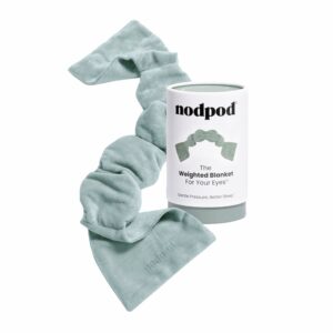 Nodpod Gentle Pressure Sleep Mask | Patented Light Blocking Design for Sleeping, Traveling & Relaxation - Sage Sage Cotton 1 Count (Pack of 1) product image