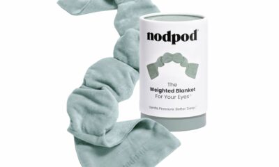 Nodpod Gentle Pressure Sleep Mask | Patented Light Blocking Design for Sleeping, Traveling & Relaxation - Sage Sage Cotton 1 Count (Pack of 1) product image