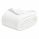 Bedsure Gentlesoft 100% Cotton Blanket Queen Size for Bed - Breathable and Soft for Spring Summer, Thick Cozy Waffle Weave Blanket Gifts for Women, White, 90x90 Inches 01 - White Queen (90" x 90") product image