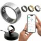 2026 NEW Smart Ring for Women Men, Sleep Tracker Ring, Fitness Smart Ring, Activity Tracker,Sleep Monitor, Stress/Heart Rate/Women's Calories Steps Tracking-No APP Subscription (Silver, #6-ID:16.51mm) Silver #6-ID:16.51mm product image