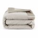 COMFLIVE Down Alternative Blanket - Queen Size Blanket with Satin Trim - Bed Blanket for All Seasons - Winter Summer Comfort Soft 90"x90" (Light Gray, Full/Queen) Light Gray Full/Queen product image