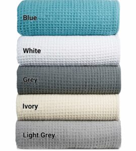 Tex Trend Waffle Weave Blanket Twin 60x90 Inches