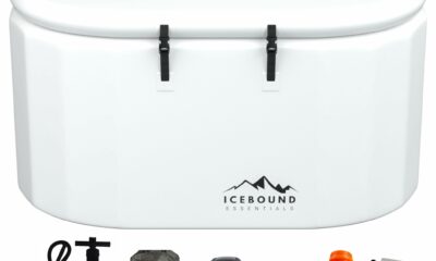 Inflatable Cold Plunge Tub - White - 135 Gallon Ice Bath - Chiller Compatible 135gal White product image