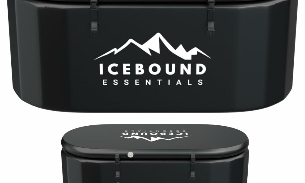 Inflatable Cold Plunge Tub - XL, Black - 150 Gallon Ice Bath - Chiller Compatible – Inflatable 150gal Black product image