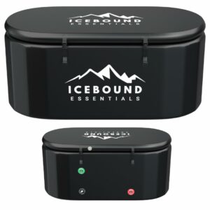 Inflatable Cold Plunge Tub - XL, Black - 150 Gallon Ice Bath - Chiller Compatible – Inflatable 150gal Black
