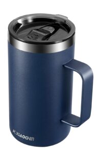 KXIAOCHEN 20oz Insulated Coffee Mug with Lid