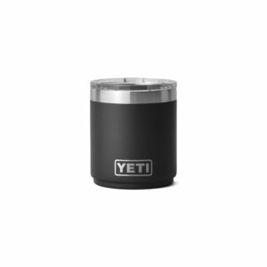 YETI Rambler 10 oz Stackable Lowball 2.0, Vacuum Insulated, Stainless Steel with MagSlider Lid, Black product image