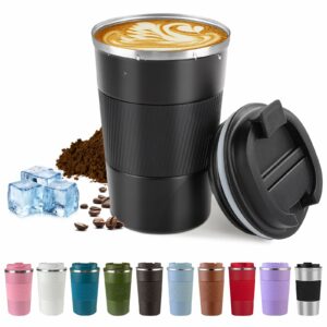 SPLMIFA 12oz Vacuum-Insulated Travel Mug