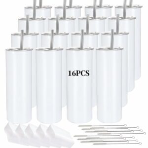 YOUKE OLA 20oz Sublimation Tumbler Blanks (16-Pack)