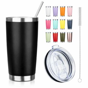ATIKZHE 20oz Stainless Steel Vacuum Insulated Tumbler