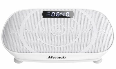 Merach Vibration Plate Exercise Machine, Whole Body Workout Power Vibrate Fitness Platform Vibration Plate Silent Motor Speed Control product image