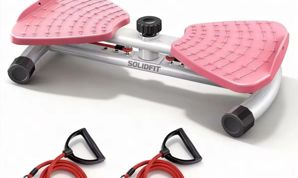 Waist Twister Machine Exercise, 326 lbs Ab Twister Board for Exercise, Home Gym, Balance Training & Fat Burning, Noiseless Workout Equipment for Women & Men - Twist Exercise Machine Pink product image