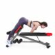 FF Finer Form Multi-Functional Weight Bench for Full All-in-One Body Workout – Adjustable Workout Bench Press for Home Gym, Fitness equipment for Back HyperExtension, Roman Chair Exercise, Sit up product image