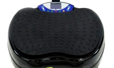 GForce Portable Dual Motor 1500 Watt Whole Body Vibration Plate Exercise Machine | Most Powerful Whole Body Vibration Platform Home & Gym Equipment for Men & Women, Lymphatic Drainage & Weight Loss product image