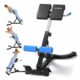 Foldable Back Extension Machine, Roman Chair, Adjustable Ab Back Extension Machine,Core Strength Trainer,Back Exercise Machine for Glute,Ab Workouts,Full All-in-One Body Workout&Home Gym Fitness（Blue） product image