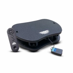 Vibration Plate Exercise Machine Ultimate Vibe with Workout Poster - Whole Body Vibrating Plate Exercise Machine with Resistant Bands – Remote Control Included product image