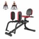 2-in-1 Hip Abductor and Adductor Machine, Inner and Outer Thigh Exercise Equipment, Leg Workout Machine for Home Gym Red product image
