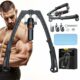 Twister Arm Trainer, 3 in 1 Hydraulic Power Chest Workout Equipment with Ab Roller Wheels and Hooks, Adjustable 22-440lbs Arm Trainer for Men Women, Home Gym Equipment for Full Body Strength Training product image