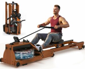 Wenoker Foldable Water Rowing Machine 350LBS